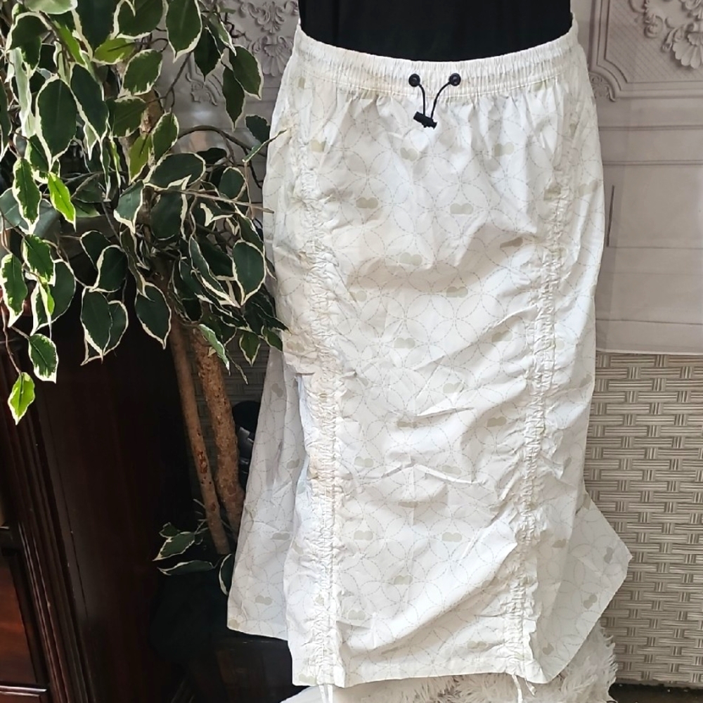 Nike Naomi Osaka Gray/White Sporty Skirt Large
